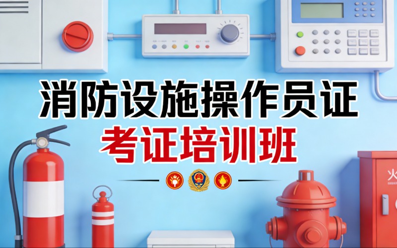 杭州消防设施操作员证考证培训班