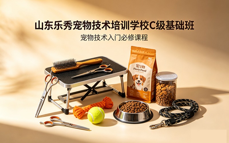 山东乐秀宠物技术培训学校C级基础班
