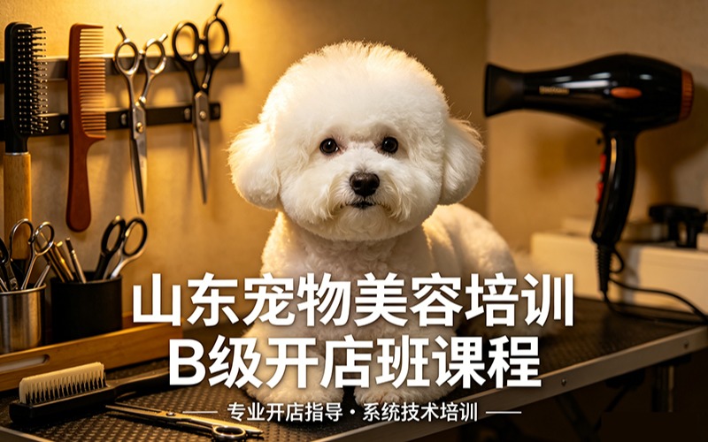 山东宠物美容培训B级开店班