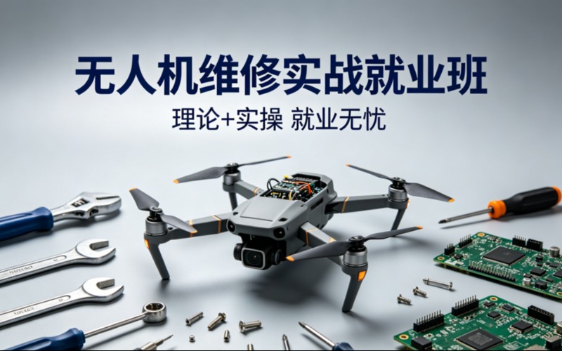 广州无人机维修实战就业培训班