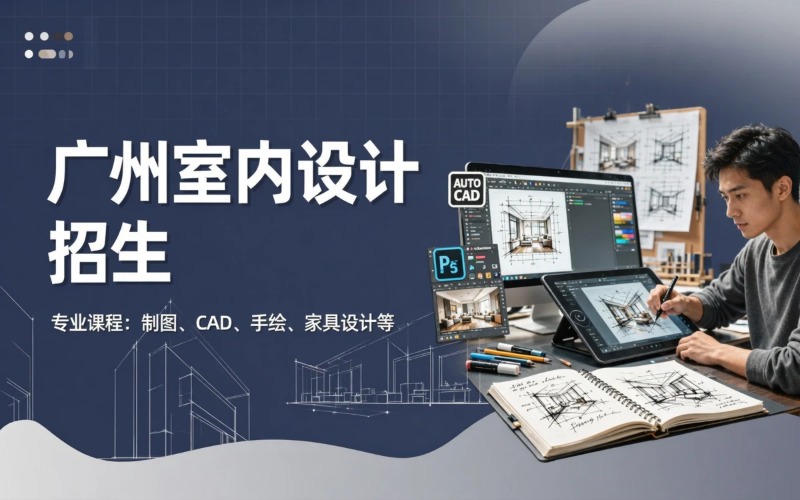 广州室内设计专业初中起点中专招生简章