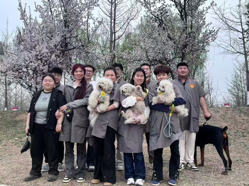 师生合影