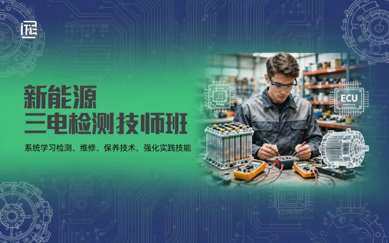 成都汽车新能源三电检测技师培训班