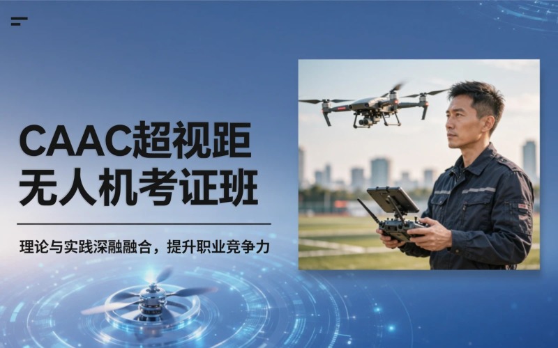 鞍山caac多旋翼小型超视距驾驶员考证培训班