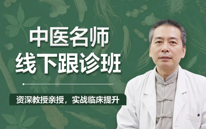 中医培训名师线下跟诊（临床带教）班