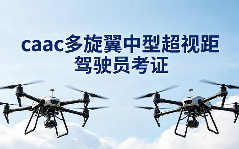 南通caac多旋翼中型超视距驾驶员考证