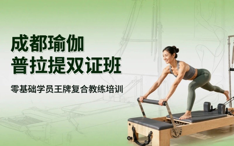 成都瑜伽普拉提双证教练培训班
