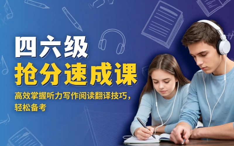 东莞大学英语四六级抢分速成课