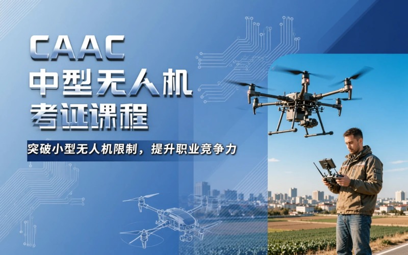 张家口caac多旋翼中型视距内驾驶员考证课程