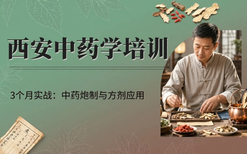 西安中药学与方剂学培训课程
