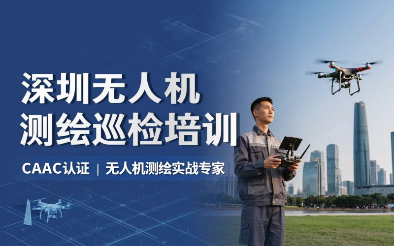 深圳无人机测绘巡检培训班