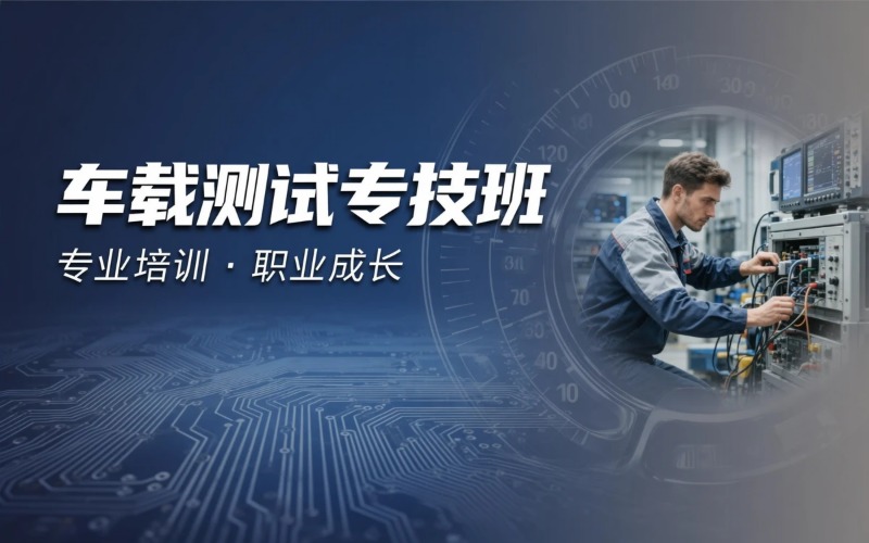 车载测试专技就业培训班