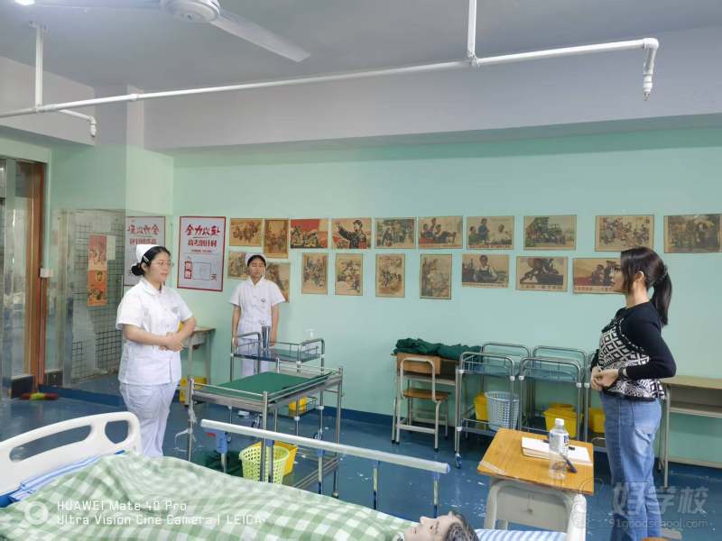蓬江校区护考实训