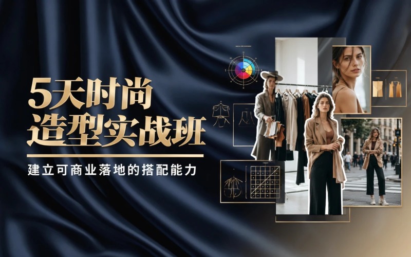 深圳5天时尚造型搭配班