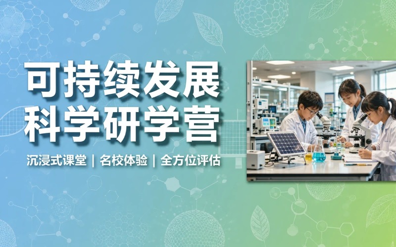 可持续发展与科学主题8天研学营