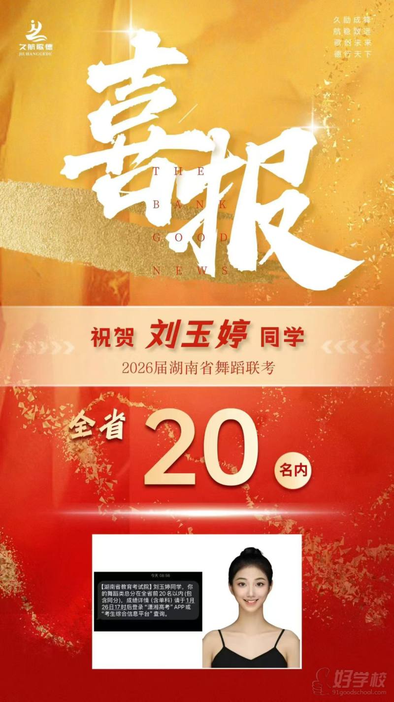 学员成绩