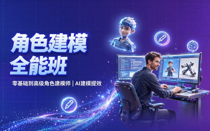 游戏建模培训角色全能班
