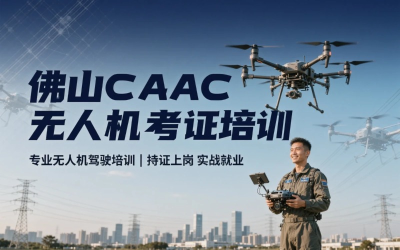 佛山caac无人机驾驶员考证培训