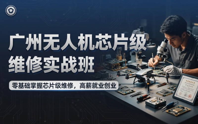 广州专业无人机芯片级维修实战班