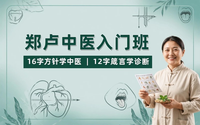 尚善郑卢中医入门培训班