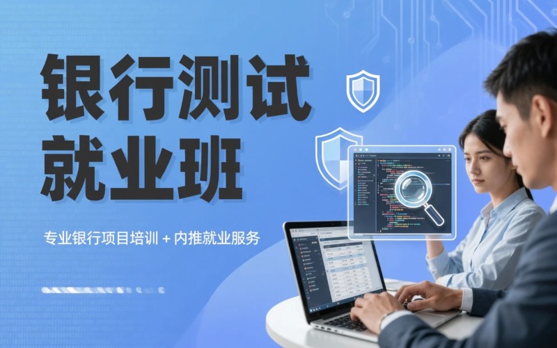 上海软件测试银行项目学习及就业