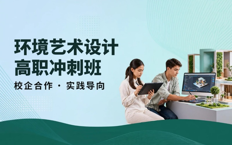 环境艺术设计专业初中起点三年制中技冲刺高职高考班