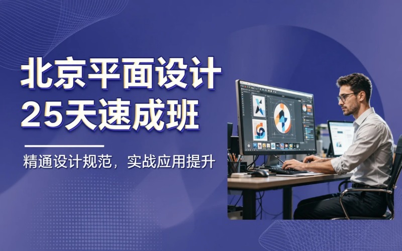 北京平面设计25天课程专业培训班