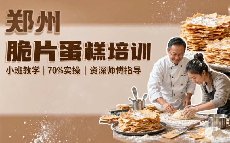 郑州零基础脆皮蛋糕卷培训课程