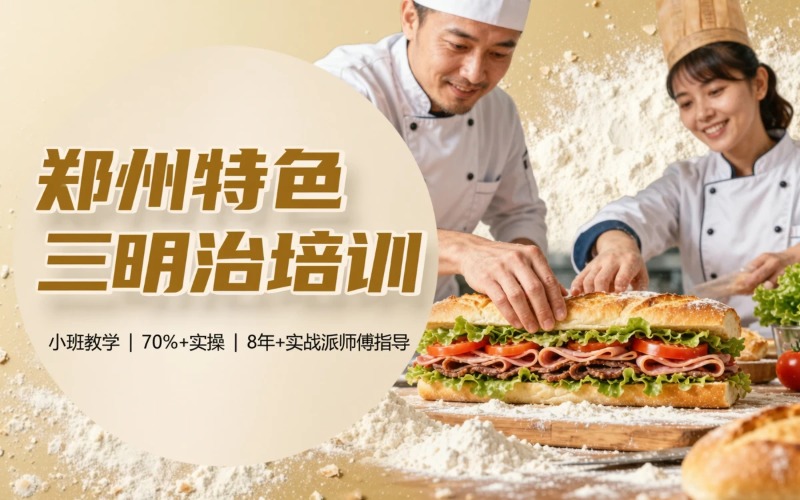 郑州特色三明治培训课程