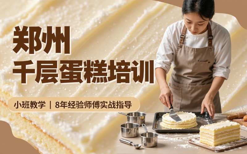 郑州千层蛋糕培训课程