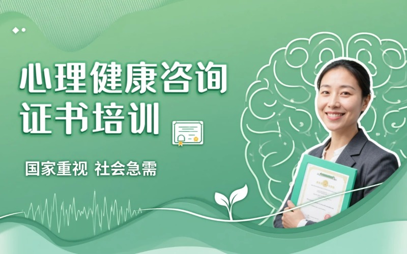 广州心理健康咨询证书培训课程
