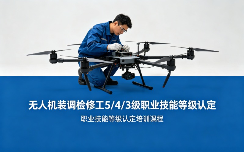 广州无人机装调检修工5/4/3级职业技能等级认定课程