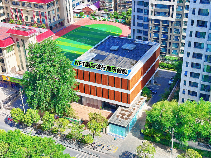 学校鸟瞰图