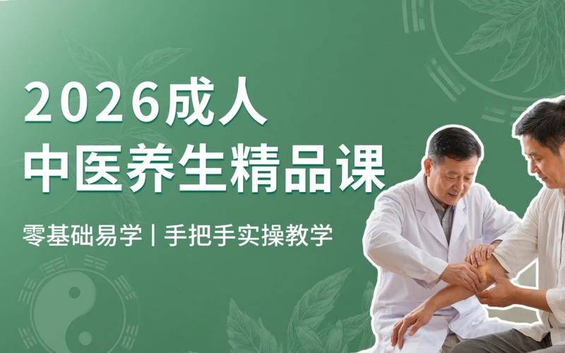 武汉2026成人中医养生精品培训课程