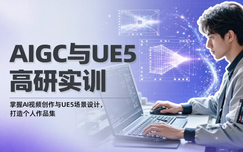 北京AIGC与UE5地编高研实训课程