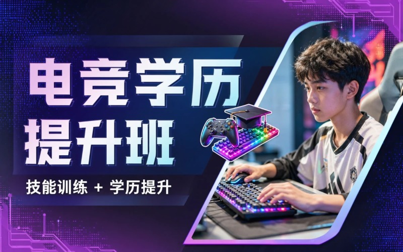 杭州电子竞技学历提升培训班