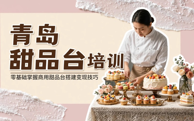 青岛甜品台专项培训课程