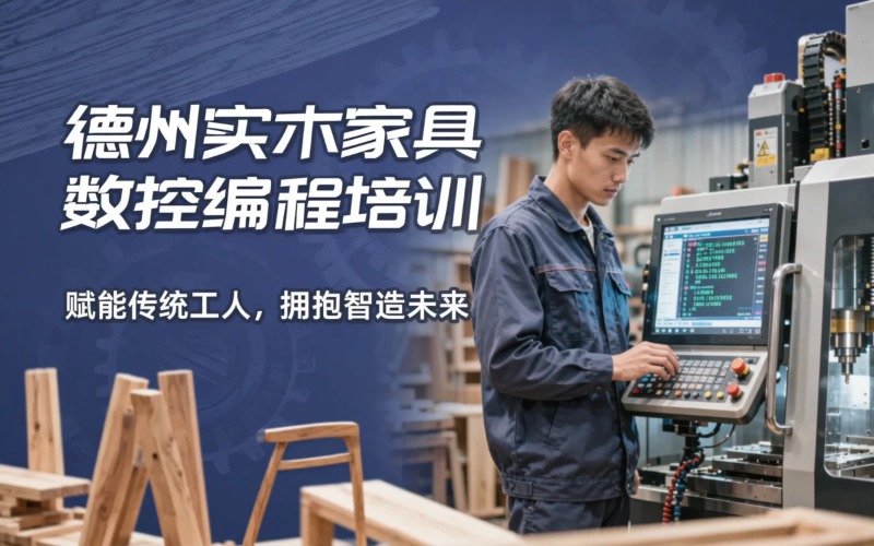 德州实木家具五轴数控编程培训课程