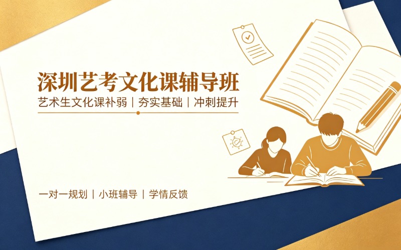 深圳艺考文化课提升辅导课程