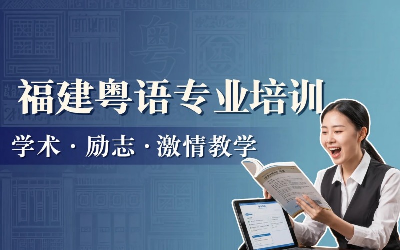 福建粤语课程专业培训班