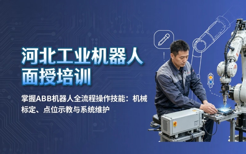 河北工业机器人线下面授培训课课程