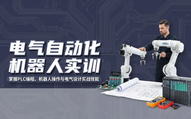 电气自动化工业机器人实战实训课程