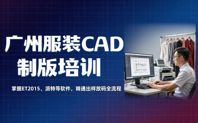 广州服装电脑CAD制版培训课程