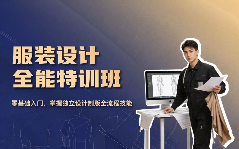 广州服装打版+设计师(特训)全能培训班