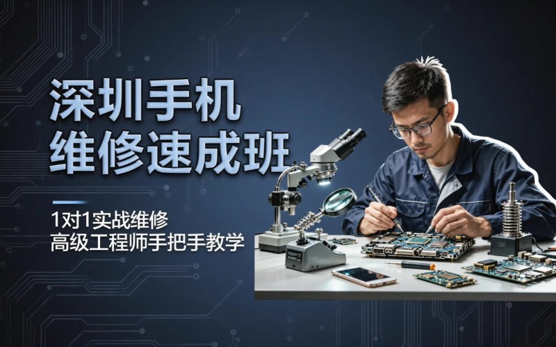 深圳手机维修高手速成培训班