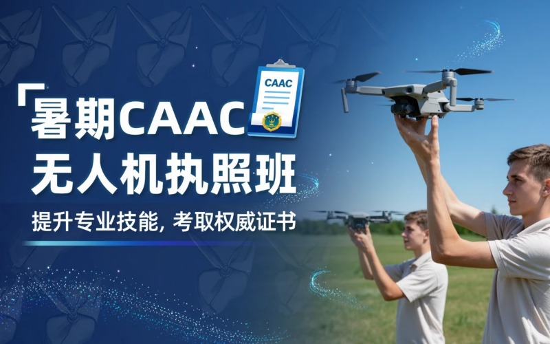 暑期特惠CAAC无人机执照培训班