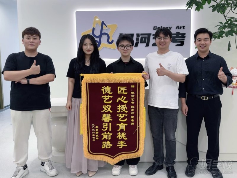 锦旗展示