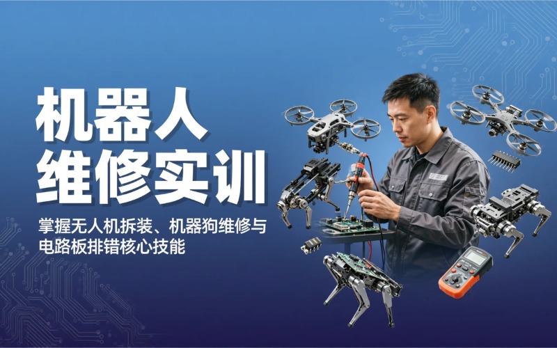 珠海机器人维修实训课程