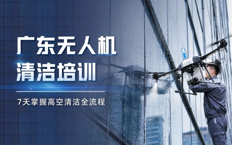 广东建筑清洁无人机应用培训课程