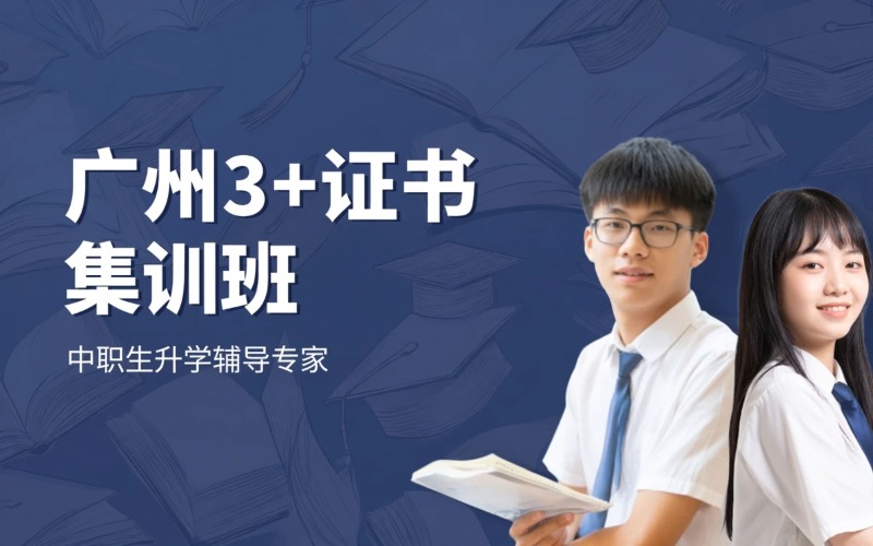 广州3+证书线下集训班